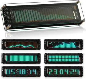 Nobsound AK2515 Pro Audio Spectrum Analyzer with VFD Display, MIC Input & Advanced AGC - Precise Sound Level Meter for Musicians and Audio Enthusiasts Nobsound AK2515 Pro Audio Spectrum Analyzer with VFD Display, MIC Input & Advanced AGC - Precise Sound Level Meter for Musicians and Audio Enthusiasts