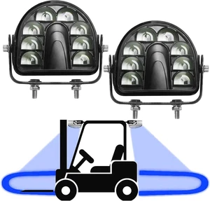 LED Forklift Safety Light, Blue Arc Warning Zone Light, 2-Pack, 40W LED Forklift Safety Light, Blue Arc Warning Zone Light, 2-Pack, 40W