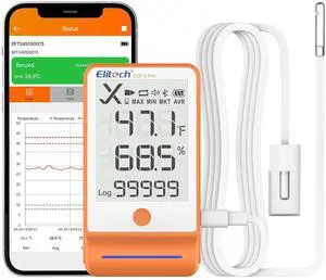 Digital Temperature Humidity Data Logger Medical Refrigerator Thermometer Vaccine Fridge Temperature Monitor Max Min Value GSP-6G Digital Temperature Humidity Data Logger Medical Refrigerator Thermometer Vaccine Fridge Temperature Monitor Max Min Value GSP-6G