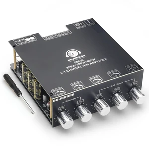 S600X 2.1 Channel Amplifier Board 300W+300W+600W Power Output,TPA3255 Chip,Bluetooth 5.2,Black S600X 2.1 Channel Amplifier Board 300W+300W+600W Power Output,TPA3255 Chip,Bluetooth 5.2,Black