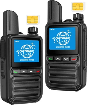 Lifetime Free Unlimited Range Rapid Global Walkie Talkies PTT Push-to-Talk Over Cellular Nationwide 5000+ Miles POC 4G LTE Handheld Long Range Two Way Radio for Team Management (2Pack and SIM) Lifetime Free Unlimited Range Rapid Global Walkie Talkies PTT Push-to-Talk Over Cellular Nationwide 5000+ Miles POC 4G LTE Handheld Long Range Two Way Radio for Team Management (2Pack and SIM)