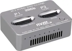 M.2 NVMe SSD Dock AHCI Duplicator Cloner USB3.2 20G SSD Dual-Bay Offline Clone USB C to NVME Docking Station Mobile Hard Drives Dock for Mac Window Linux M.2 NVMe SSD Dock AHCI Duplicator Cloner USB3.2 20G SSD Dual-Bay Offline Clone USB C to NVME Docking Station Mobile Hard Drives Dock for Mac Window Linux