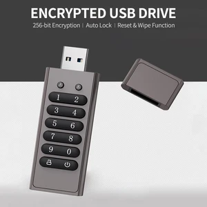 Encrypted USB Drive Secure Flash Drive 64GB AES256-bit USB 3.0 Hardware Password Memory Stick Aluminum Alloy Shell Flash Disk Automatic Lock U Disk (64, GB) Encrypted USB Drive Secure Flash Drive 64GB AES256-bit USB 3.0 Hardware Password Memory Stick Aluminum Alloy Shell Flash Disk Automatic Lock U Disk (64, GB)
