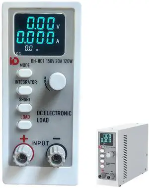 Programmable DC Electronic Load 120W, 0~150V, 0~20A, 0.1~999.9 ohm,Support CC(Constant Current), CV(Constant Voltage), CR (Constant Resistance), CP(Constant Power) Mode Programmable DC Electronic Load 120W, 0~150V, 0~20A, 0.1~999.9 ohm,Support CC(Constant Current), CV(Constant Voltage), CR (Constant Resistance), CP(Constant Power) Mode