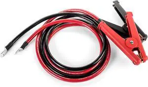 Preassembled 4 AWG 3 Foot Alligator Clamp Battery Cable Set with 5/16 Inch Inch Ring Terminal by Made in The USA Preassembled 4 AWG 3 Foot Alligator Clamp Battery Cable Set with 5/16 Inch Inch Ring Terminal by Made in The USA