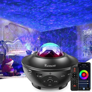 Star & Galaxy Projector Smart Night Light with 10 Colors, Ocean Wave & Starry Scene Works with Alexa & Google Home, Bluetooth Music Speaker, Valentine Gift for Kids Bedroom Star & Galaxy Projector Smart Night Light with 10 Colors, Ocean Wave & Starry Scene Works with Alexa & Google Home, Bluetooth Music Speaker, Valentine Gift for Kids Bedroom