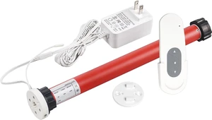 12V Roller Shade Motor Kit with Motor, 12VDC 2A Power Supply & Transmitter, Fits 1.5"/38mm Tubes, DIY Motorized Blinds, Smart Home Compatible 12V Roller Shade Motor Kit with Motor, 12VDC 2A Power Supply & Transmitter, Fits 1.5"/38mm Tubes, DIY Motorized Blinds, Smart Home Compatible