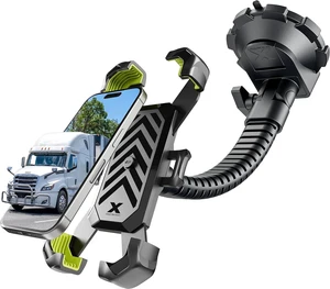 X-Lock Heavy Duty Car Phone Holder Truck Dash Windshield Mount X-Lock Heavy Duty Car Phone Holder Truck Dash Windshield Mount