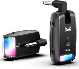 2026 Upgraded Version RGB Lighting Wireless Guitar System, 230-foot Transmission Distance Wireless Guitar Transmitter and Receiver, Guitar Wireless System for Guitars, Basses, Instruments (Black) 2026 Upgraded Version RGB Lighting Wireless Guitar System, 230-foot Transmission Distance Wireless Guitar Transmitter and Receiver, Guitar Wireless System for Guitars, Basses, Instruments (Black)