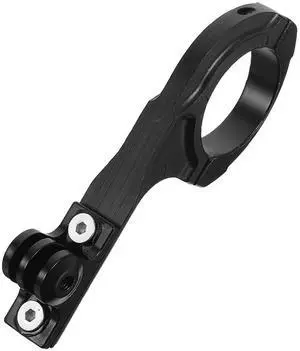 BEBEMOKO Motorcycle Phone Holder Mount with Adjustable Tripod Stand and O-Shaped Metal Clamp for Biking Accessories and Cycling Mobile Phone Use BEBEMOKO Motorcycle Phone Holder Mount with Adjustable Tripod Stand and O-Shaped Metal Clamp for Biking Accessories and Cycling Mobile Phone Use
