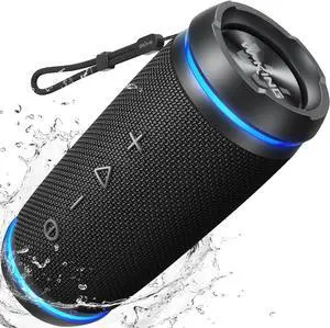 W-KING Bluetooth Speaker, 36W Portable Outdoor Bluetooth Speakers, True Wireless Stereo, IPX6 Waterproof, BT 5.4, 30H Play, 72W Dual Pairing, EQ, DSP, Built-in Mic, for Indoor & Outdoor Use W-KING Bluetooth Speaker, 36W Portable Outdoor Bluetooth Speakers, True Wireless Stereo, IPX6 Waterproof, BT 5.4, 30H Play, 72W Dual Pairing, EQ, DSP, Built-in Mic, for Indoor & Outdoor Use