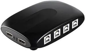 4 Port Smart KVM Switch USB Keyboard Mouse Synchronizer Controller, Plug and Play Support, for Windows, for Linux and Other Systems 4 Port Smart KVM Switch USB Keyboard Mouse Synchronizer Controller, Plug and Play Support, for Windows, for Linux and Other Systems