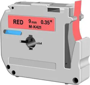 20 X Compatible with P Touch M Tape M-K421 MK421 M421 Black on Red 9mm 0.35'' Label Tape Replacement for Ptouch PT-M95 PT-90 PT-70 PT-70SR PT-65 PT-85 PT-45 Label Maker 20 X Compatible with P Touch M Tape M-K421 MK421 M421 Black on Red 9mm 0.35'' Label Tape Replacement for Ptouch PT-M95 PT-90 PT-70 PT-70SR PT-65 PT-85 PT-45 Label Maker