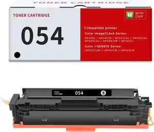 1PACK 054 Black Toner Cartridge Replacement for Canon 054 Toner Cartridge 1PACK 054 Black Toner Cartridge Replacement for Canon 054 Toner Cartridge