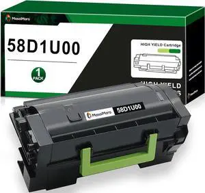 MasaiMara 58D1U00 Ultra High Yield Toner Cartridge for Lexmark MS725 MS725dvn MS823 MS823dn MS823n MS825 MS825dn MS826de MX722ade MX722adhe MX822ade MX822adtfe MX822adxe, MX826ade MX826adxe Printer MasaiMara 58D1U00 Ultra High Yield Toner Cartridge for Lexmark MS725 MS725dvn MS823 MS823dn MS823n MS825 MS825dn MS826de MX722ade MX722adhe MX822ade MX822adtfe MX822adxe, MX826ade MX826adxe Printer
