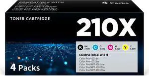 210X Toner Cartridges 210X Toner Cartridges