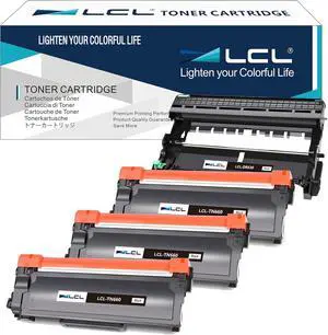 LCL TN660 TN-660 TN630 Toner Cartridge and DR630 DR-630 Drum Unit Replacement for Brother HL-L2300D HL-L2360DW HL-L2365DW HL-L2340DW HL-L2320D MFC-L2700DW MFC-L2740DW Printer (3 Toners and 1 Drum) LCL TN660 TN-660 TN630 Toner Cartridge and DR630 DR-630 Drum Unit Replacement for Brother HL-L2300D HL-L2360DW HL-L2365DW HL-L2340DW HL-L2320D MFC-L2700DW MFC-L2740DW Printer (3 Toners and 1 Drum)