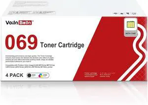 069 Toner Cartridge Set MF753Cdw (4-Pack, Black/Cyan/Magenta/Yellow) Replacement for Canon 069 Toner Cartridge with Color ImageCLASS Mf753cdw MF751Cdw MF752Cdw LBP674Cdw MF752Cdw MF756Cx Printer 069 Toner Cartridge Set MF753Cdw (4-Pack, Black/Cyan/Magenta/Yellow) Replacement for Canon 069 Toner Cartridge with Color ImageCLASS Mf753cdw MF751Cdw MF752Cdw LBP674Cdw MF752Cdw MF756Cx Printer