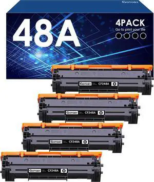 Compatible Toner Cartridge Replacement for HP 48A CF248A for Pro M15w M15a M16w M16a M28w M28a M29w M29a M30w M31w Printer (Black, 4 Pack) Compatible Toner Cartridge Replacement for HP 48A CF248A for Pro M15w M15a M16w M16a M28w M28a M29w M29a M30w M31w Printer (Black, 4 Pack)
