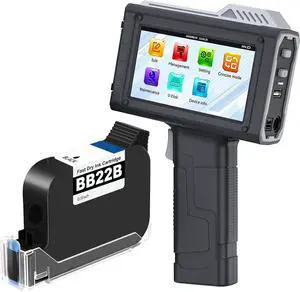 Handheld Inkjet Printer Gun BT-HH6205B with 42ml Fast-Drying Ink Handheld Inkjet Printer Gun BT-HH6205B with 42ml Fast-Drying Ink