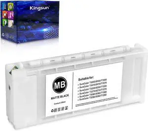 T693 T6935 Ink Cartridge T693500 Matte Black 350ML for SureColor SC-T3000 T3070 T3200 T3270 T5000 T5070 T5200 T5270 T7000 T7070 T7200 T7270 T5200D Printers (1-Pack) T693 T6935 Ink Cartridge T693500 Matte Black 350ML for SureColor SC-T3000 T3070 T3200 T3270 T5000 T5070 T5200 T5270 T7000 T7070 T7200 T7270 T5200D Printers (1-Pack)