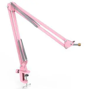 CS1P Metal Scissor Microphone Boom Arm Stand for Podcasting CS1P Metal Scissor Microphone Boom Arm Stand for Podcasting