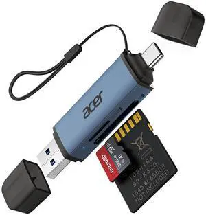 SD Card Reader USB C, Dual Slots USB 3.0 Type C to Micro SD Card Adapter, Memory Card Reader for MicroSD, SDHC, SDXC, Compatible with Laptop, PC, iPhone16/15, MacBook, iPad Pro, Android-Midnight SD Card Reader USB C, Dual Slots USB 3.0 Type C to Micro SD Card Adapter, Memory Card Reader for MicroSD, SDHC, SDXC, Compatible with Laptop, PC, iPhone16/15, MacBook, iPad Pro, Android-Midnight