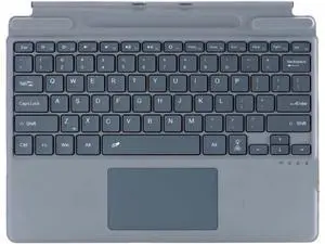 Keyboard for Microsoft Surface Pro Copilot+ (11th Edition) / Pro 11 / Pro 10 / Pro 9 / Pro 8 / Pro X, 13 inch, Detachable Type Cover with Touchpad, Pen Holder (Grey Without Backlit) Keyboard for Microsoft Surface Pro Copilot+ (11th Edition) / Pro 11 / Pro 10 / Pro 9 / Pro 8 / Pro X, 13 inch, Detachable Type Cover with Touchpad, Pen Holder (Grey Without Backlit)