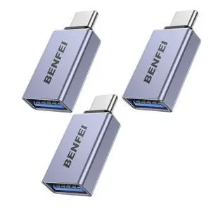 USB C to USB 3.0 Adapter, 3 Pack USB C to One Male to Female Adapter, Compatible with MacBook 2018 2017 2016, Samsung Galaxy Note 8, Galaxy S8 S8+S9, Google Pixel, Nexus, Grey USB C to USB 3.0 Adapter, 3 Pack USB C to One Male to Female Adapter, Compatible with MacBook 2018 2017 2016, Samsung Galaxy Note 8, Galaxy S8 S8+S9, Google Pixel, Nexus, Grey