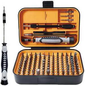 Precision Screwdriver Set 130 in 1 Small Magnetic Torx Screwdriver Set with Case, Tool Gifts Electronic Repair Tool Kit for Computer, Laptop, Eyeglasses, Game Controller, Watch Repair Tools Precision Screwdriver Set 130 in 1 Small Magnetic Torx Screwdriver Set with Case, Tool Gifts Electronic Repair Tool Kit for Computer, Laptop, Eyeglasses, Game Controller, Watch Repair Tools