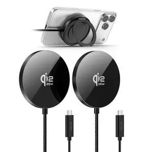 25W Magnetic Wireless Charger, Qi2.2 Fast Wireless Charging Pads with Kickstand,MagSafe Charger for iPhone 17/16/15/14 Series & AirPods 4/3/2/Pro, Samsung S26 S25 Series, Google Pixel, 2 Pack 25W Magnetic Wireless Charger, Qi2.2 Fast Wireless Charging Pads with Kickstand,MagSafe Charger for iPhone 17/16/15/14 Series & AirPods 4/3/2/Pro, Samsung S26 S25 Series, Google Pixel, 2 Pack