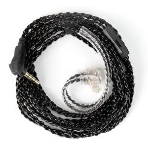 KZ ZS10 PRO 2M IEM Cable in Ear Monitor Cable for ZS10 PRO/ZS10 PRO X/EDX PRO/Castor/ZSN PRO/ZSN PRO X/ES4/ZSR//ZS10 PRO 2/ZS12 PRO X (3.5mm with Mic, QDC) KZ ZS10 PRO 2M IEM Cable in Ear Monitor Cable for ZS10 PRO/ZS10 PRO X/EDX PRO/Castor/ZSN PRO/ZSN PRO X/ES4/ZSR//ZS10 PRO 2/ZS12 PRO X (3.5mm with Mic, QDC)