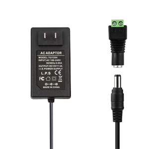 12V 4A Power Supply - AC 100-240V 50/60Hz to DC 12 Volt 4 amp 4Amp 48W Power Converter Charger 12V4A + 5.5x2.1mm DC Female Jack Socket for 12V LED Strip Lights CCTV Camera 12V 4A Power Supply - AC 100-240V 50/60Hz to DC 12 Volt 4 amp 4Amp 48W Power Converter Charger 12V4A + 5.5x2.1mm DC Female Jack Socket for 12V LED Strip Lights CCTV Camera
