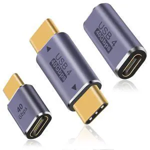 USB C Extender Adapter, USB C Coupler 40Gbps,100W PD and 8K@60Hz Video Display, Type C to Type C Adapter for Steam Deck, MacBook,Thunderbolt ect (3 Pack) USB C Extender Adapter, USB C Coupler 40Gbps,100W PD and 8K@60Hz Video Display, Type C to Type C Adapter for Steam Deck, MacBook,Thunderbolt ect (3 Pack)