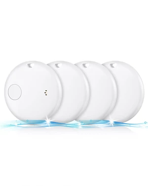 Air Tracker Tags-4 Pack, Smart Bluetooth Tracker Works with Apple Find My (iOS Only), Item Finder Key Finder with Replaceable Battery, Tracker Tag Locator for Keys, Luggage, RAID Adapter (White) Air Tracker Tags-4 Pack, Smart Bluetooth Tracker Works with Apple Find My (iOS Only), Item Finder Key Finder with Replaceable Battery, Tracker Tag Locator for Keys, Luggage, RAID Adapter (White)
