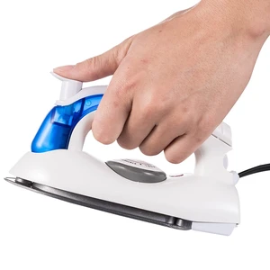 Travel Steam Iron Portable Compact Foldable for Clothes | 1.1lb Lightweight/ 80ml Tank/ 35s Fast Heat/ Temp Dial for Silk,Wool/ Anti-Skid Grip/ Mist Spray Travel Steam Iron Portable Compact Foldable for Clothes | 1.1lb Lightweight/ 80ml Tank/ 35s Fast Heat/ Temp Dial for Silk,Wool/ Anti-Skid Grip/ Mist Spray
