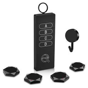 Key Finder Locator with Sound,85 dB+Rf Remote Finder with 164ft.Wireless TV Remote Control Finder for Keys Wallet Remote Control Pet Phone,Key Chain Remote Tracker 4 with Receivers Key Finder Locator with Sound,85 dB+Rf Remote Finder with 164ft.Wireless TV Remote Control Finder for Keys Wallet Remote Control Pet Phone,Key Chain Remote Tracker 4 with Receivers