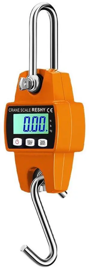 660lb Digital Hanging Scale with Cast Aluminum Case, Portable Heavy Duty Crane Scale 300kg for Farm, Deer Hunting, Fishing, Livestock & Garage 660lb Digital Hanging Scale with Cast Aluminum Case, Portable Heavy Duty Crane Scale 300kg for Farm, Deer Hunting, Fishing, Livestock & Garage