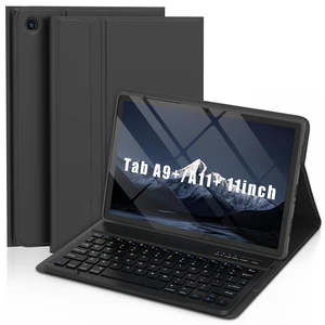 for Samsung Galaxy Tab A11+/A9+ Case with Keyboard (Black, 11 inch) | Wireless Magnetic Detachable Folio Keyboard Cover with Pencil Holder, for Tab A9+/A11+ Plus 11 inch for Samsung Galaxy Tab A11+/A9+ Case with Keyboard (Black, 11 inch) | Wireless Magnetic Detachable Folio Keyboard Cover with Pencil Holder, for Tab A9+/A11+ Plus 11 inch