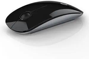 Bluetooth Wireless Mouse, BT5.1/2.4G Dual Mode, Black Bluetooth Wireless Mouse, BT5.1/2.4G Dual Mode, Black