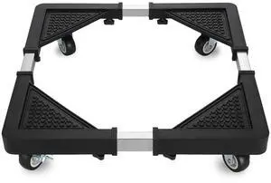 Mini Fridge Stand with 4 Locking Wheels 17.7"-25.6" Adjustable Dolly Washing Machine Stand Basefor Furniture Portable Refrigerator Dryer StandBlack Mini Fridge Stand with 4 Locking Wheels 17.7"-25.6" Adjustable Dolly Washing Machine Stand Basefor Furniture Portable Refrigerator Dryer StandBlack