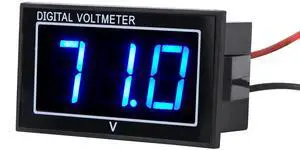 IPX8 DC5-130V Waterproof Voltmeter Digital Display Battery Voltage Tester IPX8 DC5-130V Waterproof Voltmeter Digital Display Battery Voltage Tester