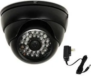 VideoSecu Dome Day Night Outdoor Security Camera Vandal Proof Built-in 1/3" Effio CCD 600TVL Wide Angle Lens 28 Infrared LEDs for CCTV DVR Home Surveillance with Power Supply VD6HBL WS1 VideoSecu Dome Day Night Outdoor Security Camera Vandal Proof Built-in 1/3" Effio CCD 600TVL Wide Angle Lens 28 Infrared LEDs for CCTV DVR Home Surveillance with Power Supply VD6HBL WS1