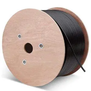 1000ft Outdoor Ethernet Cable Direct Burial Bulk Cat 5 Network Line, 24AWG 4 Pair Solid Bare Copper, 350MHz, PoE++ (4PPoE), UV Resistant, Unshielded Twisted Pair (UTP) 1000ft Outdoor Ethernet Cable Direct Burial Bulk Cat 5 Network Line, 24AWG 4 Pair Solid Bare Copper, 350MHz, PoE++ (4PPoE), UV Resistant, Unshielded Twisted Pair (UTP)