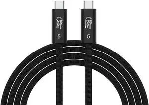80Gbps compatible for Thunderbolt 5 Cable, 10FT USB C to USB C Cable, Bandwidth up to 120Gbps,16K/Dual 8K display and 240W Charging, Compatible with Thunderbolt 5/4, MacBook Pro, iPhone17/16/15, SSD 80Gbps compatible for Thunderbolt 5 Cable, 10FT USB C to USB C Cable, Bandwidth up to 120Gbps,16K/Dual 8K display and 240W Charging, Compatible with Thunderbolt 5/4, MacBook Pro, iPhone17/16/15, SSD