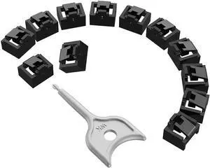 72 Pcs RJ45 Port Lock with 3 Keys, Locking RJ45 Port/Dust Blocker,Compatible with Computer,TV,Router,Other DevicesBlack 72 Pcs RJ45 Port Lock with 3 Keys, Locking RJ45 Port/Dust Blocker,Compatible with Computer,TV,Router,Other DevicesBlack