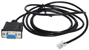 DB9 D-SUB9PIN RS232 to RJ11 RJ12 6P4C Converter Programming Cable for KV Series to PC Communication KABLE(3 mins) DB9 D-SUB9PIN RS232 to RJ11 RJ12 6P4C Converter Programming Cable for KV Series to PC Communication KABLE(3 mins)