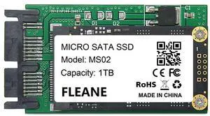 FLEANE 1TB MS02 MircoSATA SSD Compatible with HP 2740P 2730P 2540P IBM X300 X301 T400S T410S Replace MK8017GSG MK1235GSL MK3233GSG 1.8" HDD Hard Disk Drive (1TB) FLEANE 1TB MS02 MircoSATA SSD Compatible with HP 2740P 2730P 2540P IBM X300 X301 T400S T410S Replace MK8017GSG MK1235GSL MK3233GSG 1.8" HDD Hard Disk Drive (1TB)