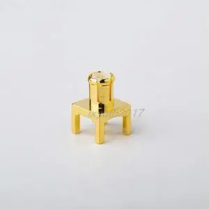 RF connector MCX-JHD4 board size 5.6mm foot length 3mm straight male PCB welding plate socket MCX-JE RF connector MCX-JHD4 board size 5.6mm foot length 3mm straight male PCB welding plate socket MCX-JE