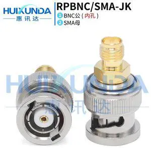 RPBNC/SMA-JK RPBNC Male to SMA Female BNC Inner Hole to SMA Female Inverse Connector RPBNC/SMA-JK RPBNC Male to SMA Female BNC Inner Hole to SMA Female Inverse Connector